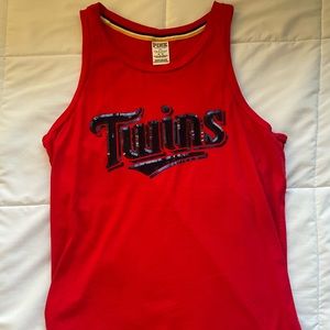 Minnesota TWINS - Victoria’s Secret PINK MLB Tank top. Size medium.